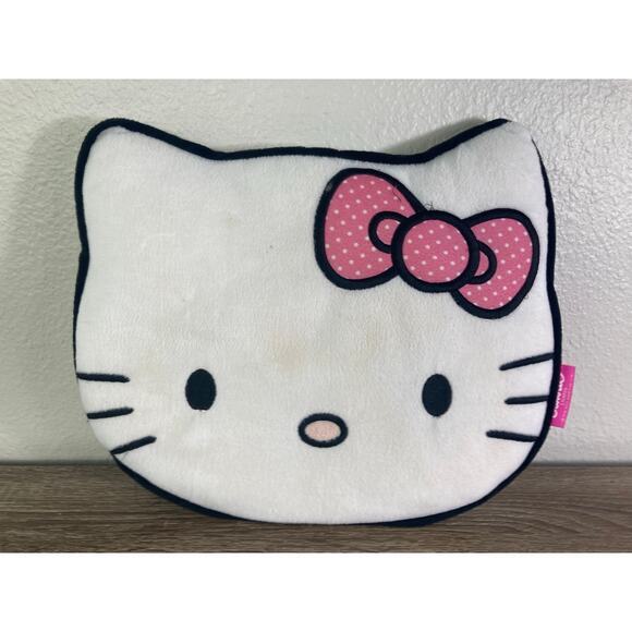 Sanrio Hello Kitty Pink Plush Lap Pillow Stuffed Animal Collectible - Picture 4 of 11